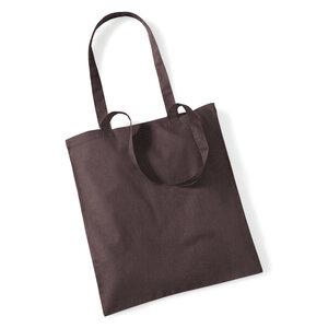 Westford Mill WM101 - Promo shoulder tote Chocolate