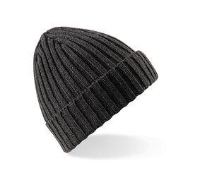 BEECHFIELD BF465 - Chunky Ribbed Beanie Charcoal