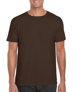 Gildan GN640 - Softstyle™ adult ringspun t-shirt Dark Chocolate