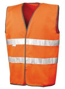 Result RS211 - Safe-Guard Motorist Hi-Vis Safety Vest Fluo Orange