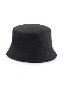 Beechfield BF686 - Reversible Bucket Hat Black/Light Grey