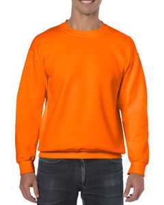 Gildan GN910 - Heavy Blend Adult Crewneck Sweatshirt Safety Orange