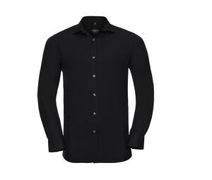 Russell Collection JZ960 - Lycra®Stretch Men’s Shirt Black