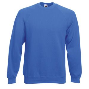 Fruit of the Loom SC260 - Raglan Sweat (62-216-0) Royal Blue