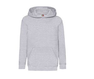 Fruit of the Loom SC371 - Kids Hooded Sweat (62-034-0) Heather Grey