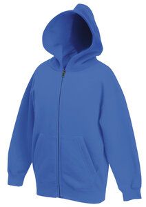 Fruit of the Loom SC379 - Kids Hooded Sweat Jacket (62-045-0) Royal Blue