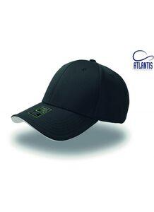 Atlantis AT064 - 6-panel cap in bamboo/polyester blend