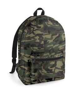 BagBase BG151 - Packaway backpack Jungle Camo/Black