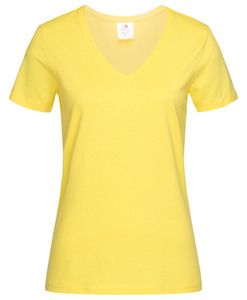 Stedman STE2700 - T-shirt V-Neck Classic-T SS for women Stedman Yellow