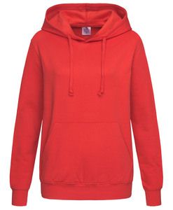 Stedman STE4110 - Sweater Hooded for her Scarlet Red