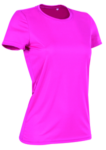 Stedman STE8100 - T-shirt Interlock Active-Dry SS for her Sweet Pink