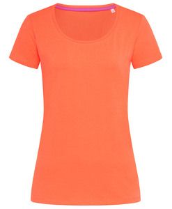 Stedman STE9700 - Crew neck T-shirt for women Stedman - CLAIRE Salmon