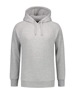 Lemon & Soda LEM3234 - Heavy Sweater Hooded Raglan for him Grey Heather