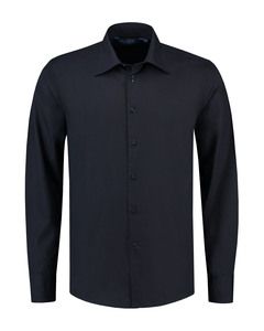 Lemon & Soda LEM3935 - Shirt Poplin Mix LS for him Dark Navy