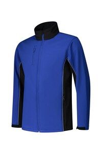 Lemon & Soda LEM4800 - Jacket Softshell Workwear Royal Blue/BK