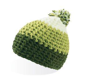 Atlantis AT134 - Everest beanie with pompom Olive / Green