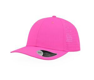 Atlantis AT182 - Breezy Vented Cap Fluo Fuchsia