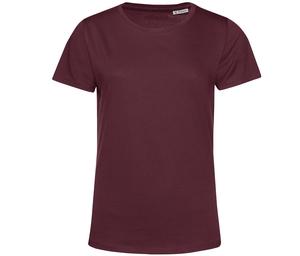 B&C BC02B - Women's Round Neck T-Shirt 150 Organic Burgundy