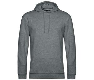 B&C BCU03W - Hoodie Heather Mid Grey