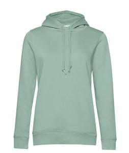 B&C BCW34B - Women's Organic Hoody Sage