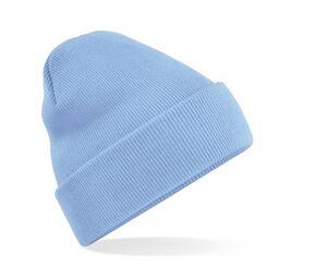 Beechfield BF045 - Beanie with Flap Sky Blue