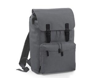 BagBase BG613 - Vintage laptop backpack Graphite Grey / Black