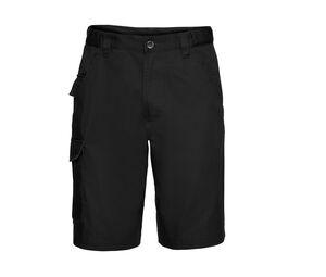 RUSSELL JZ002 - Work shorts for men Black