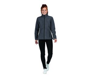 Regatta RGA689 - Women's Softshell 3 layers Navy / Seal Grey