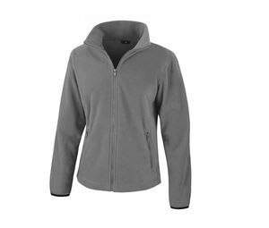 RESULT RS220F - Polaire grand zip Essentiel femme Grey