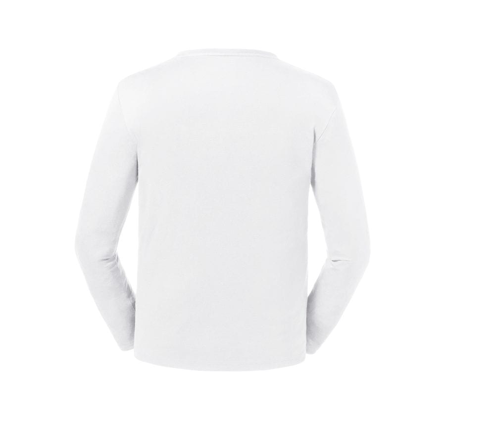 RUSSELL RU100M - Men's Organic Long Sleeve T-Shirt