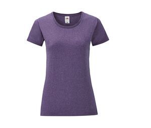 Fruit of the Loom SC151 - Iconic T Woman Heather Purple