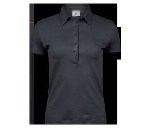 Tee Jays TJ1441 - Pima cotton polo Women Dark Grey