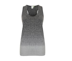 Tombo TL302 - Women's tank top Dark Grey / Light Grey Marl