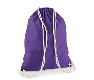 Westford Mill WM110 - Cotton gymsac Purple