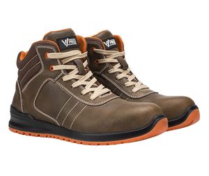 V-pro 707006 - METAL-FREE SRC S3 BOOT Brown/Orange