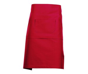 NEWGEN TB203 - Cotton mid-length bartender's apron Red