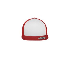 Flexfit F6006W - trucker style cap Red / White / Red