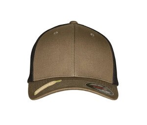 FLEXFIT 6511RM - TRUCKER RECYCLED MESH Olive / Black