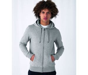 B&C BCU03K - Sweat Capuche zippé KING